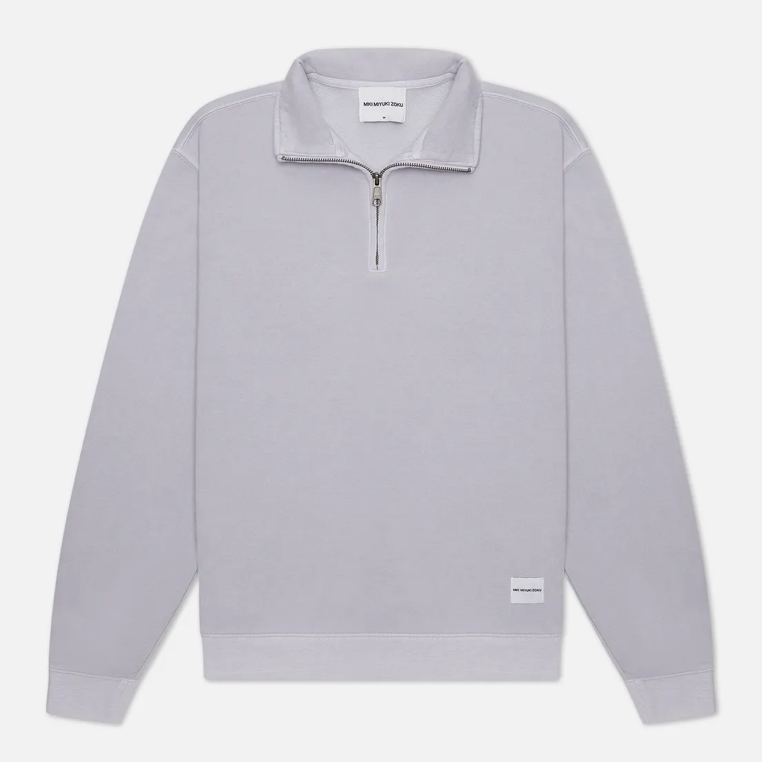 MKI Miyuki-Zoku Мужская толстовка Pigment Dyed Quarter Zip