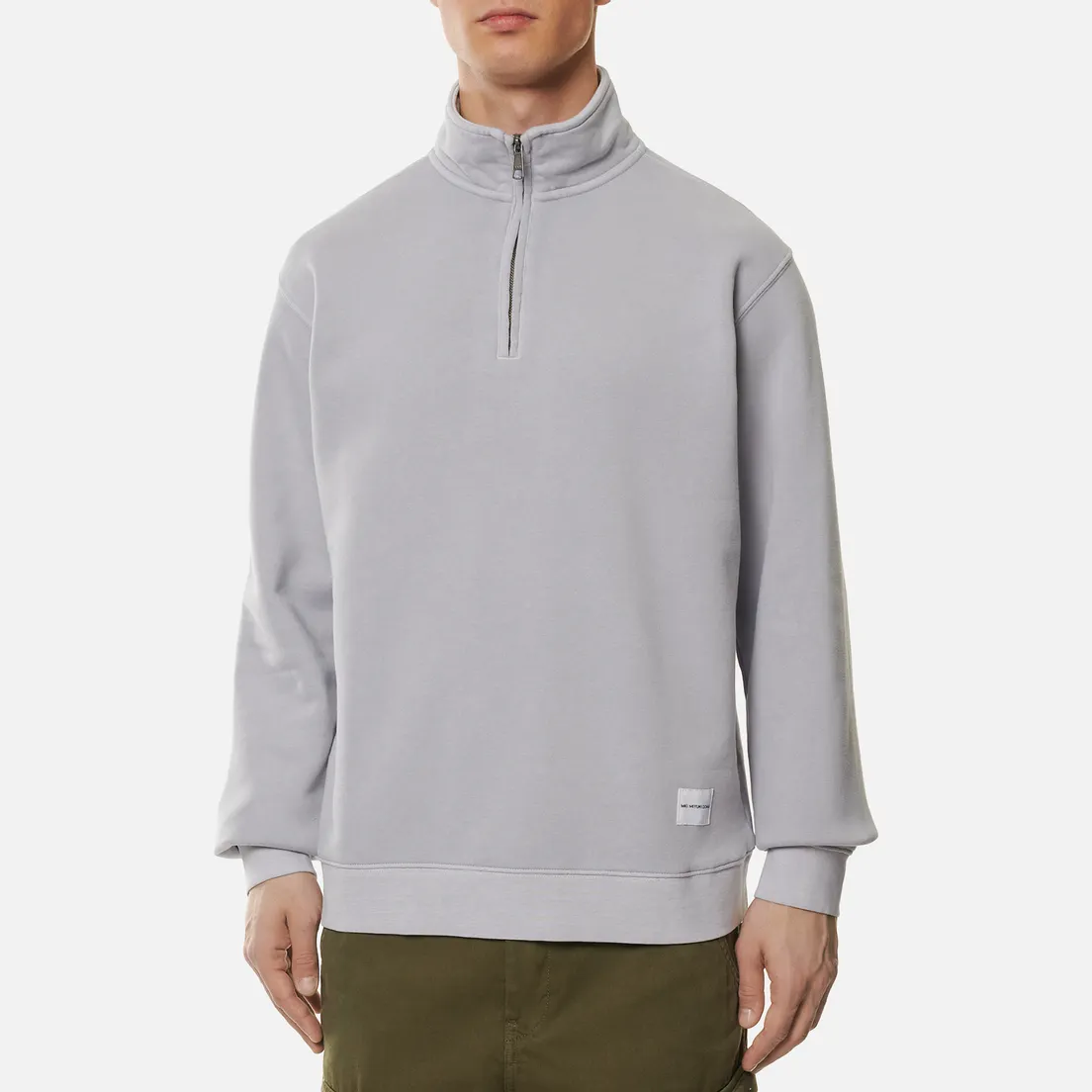 MKI Miyuki-Zoku Мужская толстовка Pigment Dyed Quarter Zip