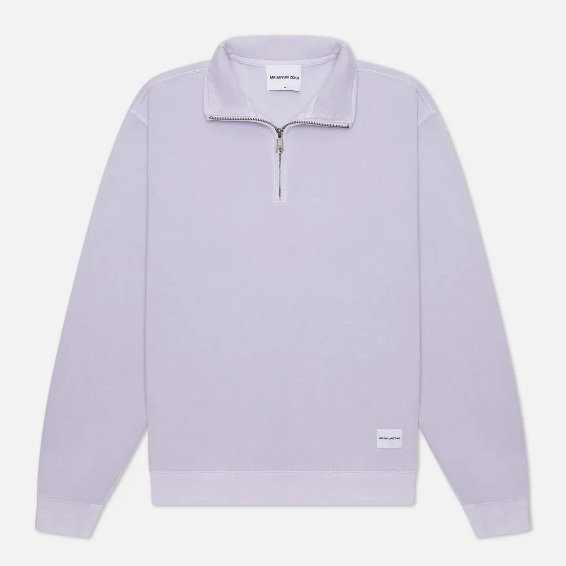 MKI Miyuki-Zoku Мужская толстовка Pigment Dyed Quarter Zip