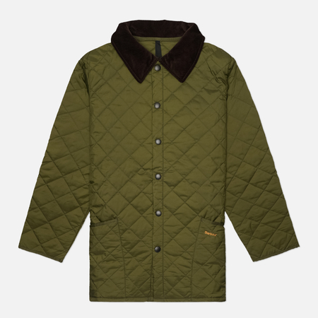 Мужская стеганая куртка Barbour Liddesdale Quilted, цвет оливковый, размер XXL