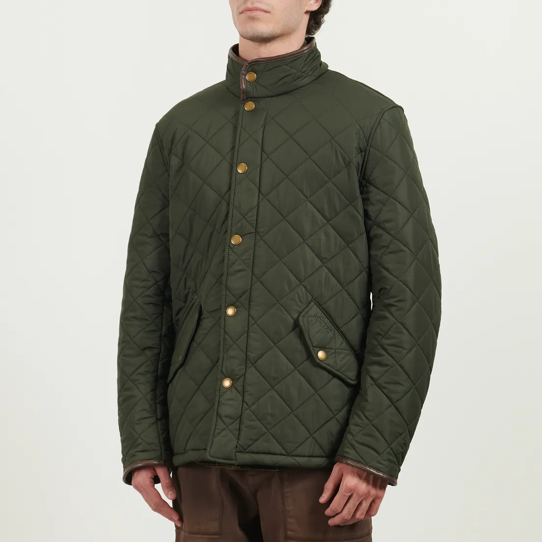 Barbour Мужская стеганая куртка Powell