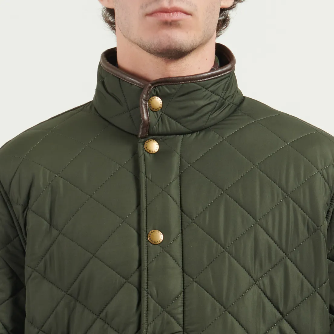 Barbour Мужская стеганая куртка Powell