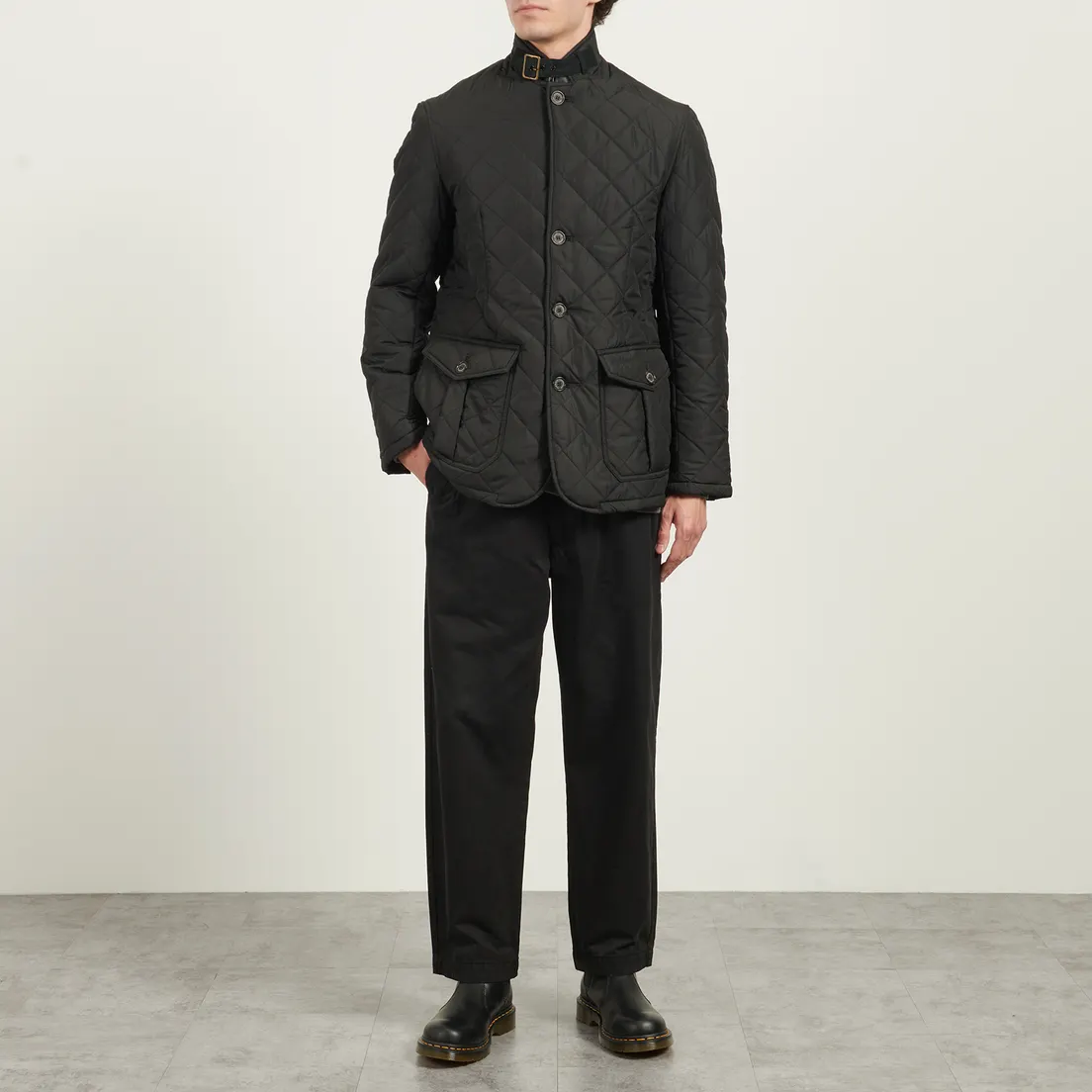 Barbour Мужская стеганая куртка Lutz