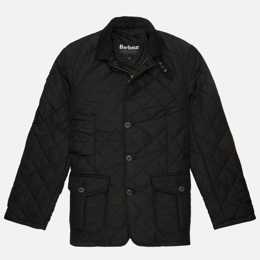 Barbour Мужская стеганая куртка Lutz