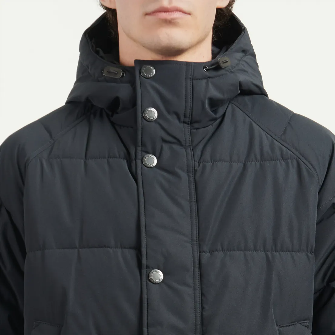Barbour Мужская куртка парка Hooded Bedale Puffer
