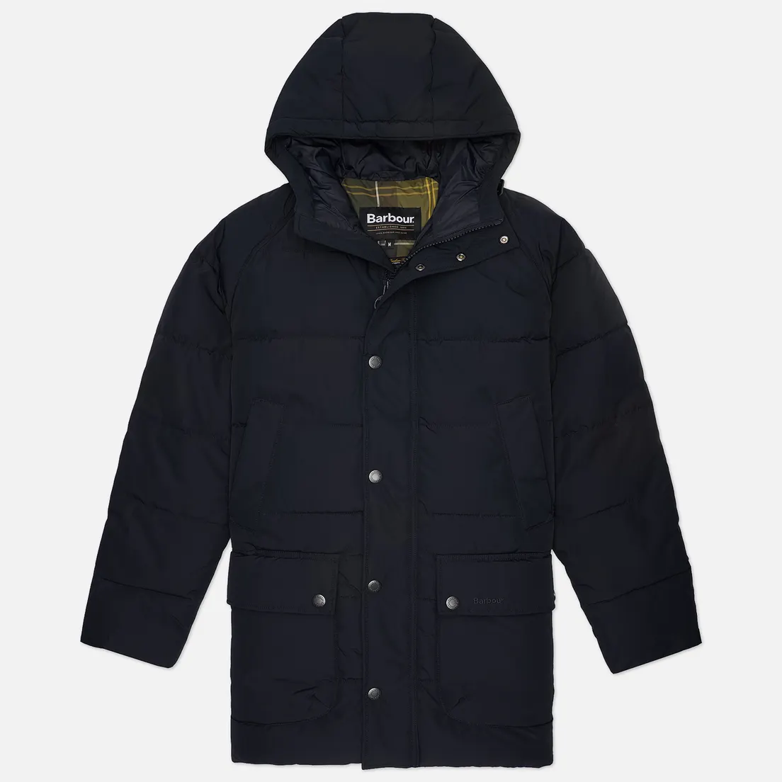 Barbour Мужская куртка парка Hooded Bedale Puffer