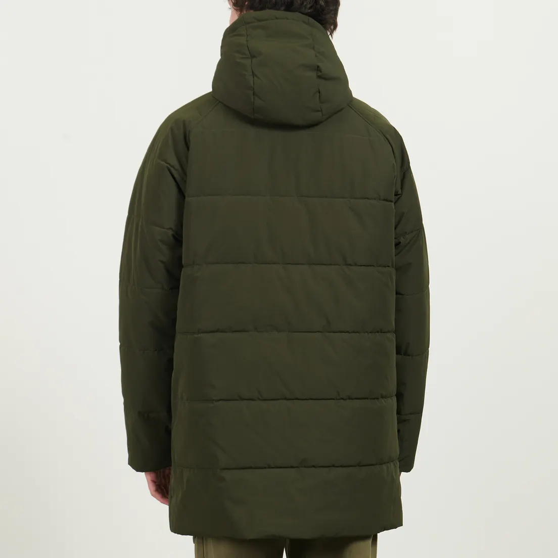 Barbour Мужская куртка парка Hooded Bedale Puffer