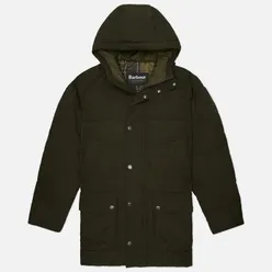 Barbour Мужская куртка парка Hooded Bedale Puffer