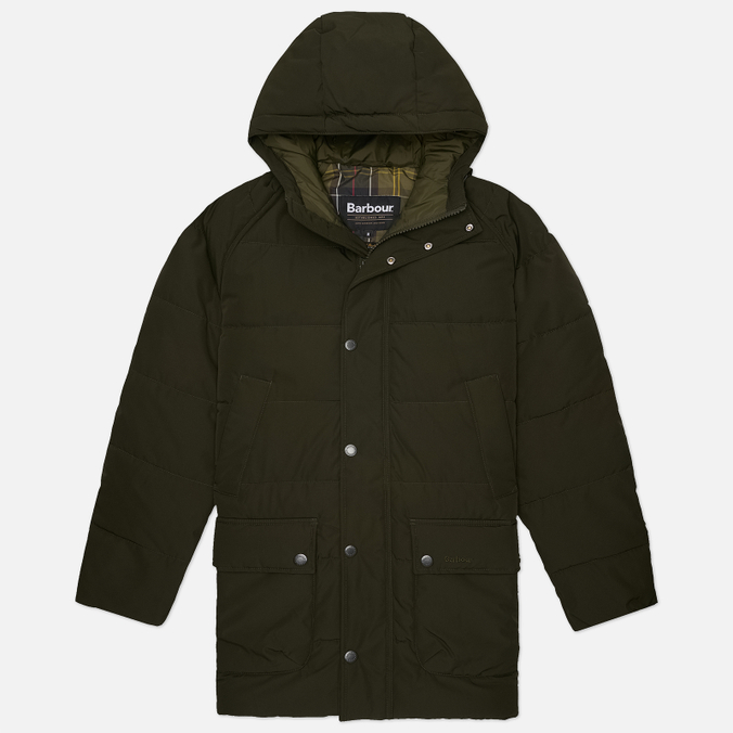 Мужская куртка парка Barbour Hooded Bedale Puffer