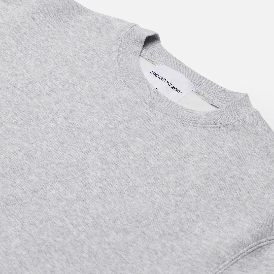 MKI Miyuki-Zoku Мужская толстовка Relaxed Basic Crew Neck