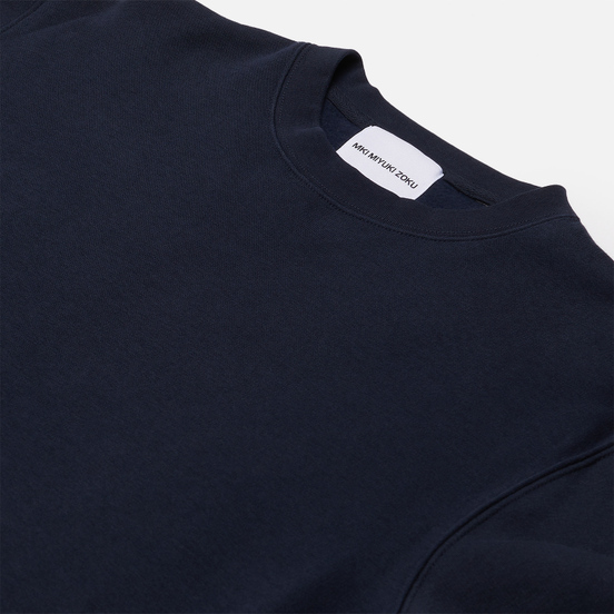 Мужская толстовка MKI Miyuki-Zoku Relaxed Basic Crew Neck Navy