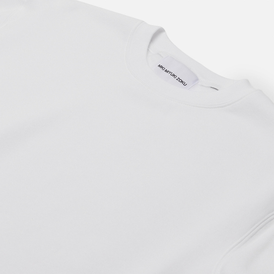 Мужская толстовка MKI Miyuki-Zoku Relaxed Basic Crew Neck White