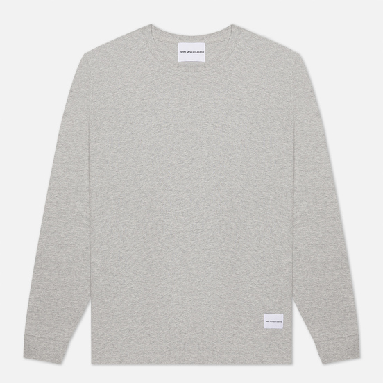 Мужской лонгслив MKI Miyuki-Zoku Relaxed Basic Grey