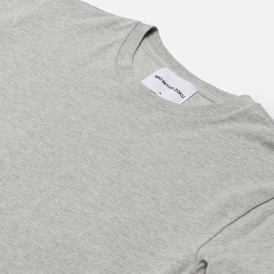 Мужской лонгслив MKI Miyuki-Zoku Relaxed Basic Grey
