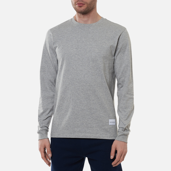 Мужской лонгслив MKI Miyuki-Zoku Relaxed Basic Grey