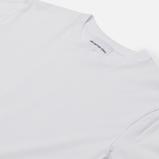 Мужской лонгслив MKI Miyuki-Zoku Relaxed Basic White