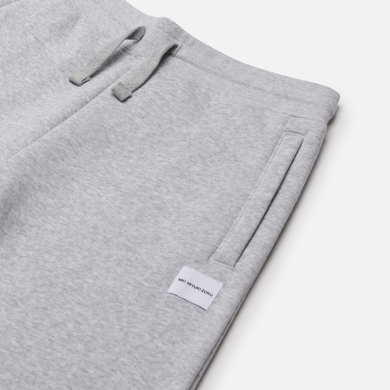 Мужские брюки MKI Miyuki-Zoku Relaxed Basic Track Grey