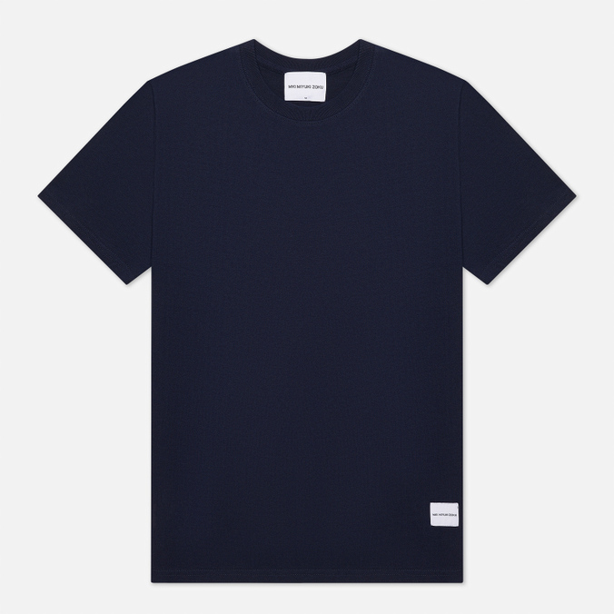 Мужская футболка MKI Miyuki-Zoku, цвет синий, размер S MRBTSS-NAVY Relaxed Basic - фото 1