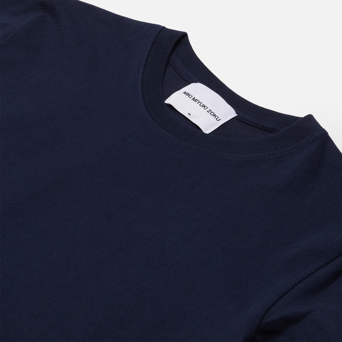 Мужская футболка MKI Miyuki-Zoku, цвет синий, размер S MRBTSS-NAVY Relaxed Basic - фото 2