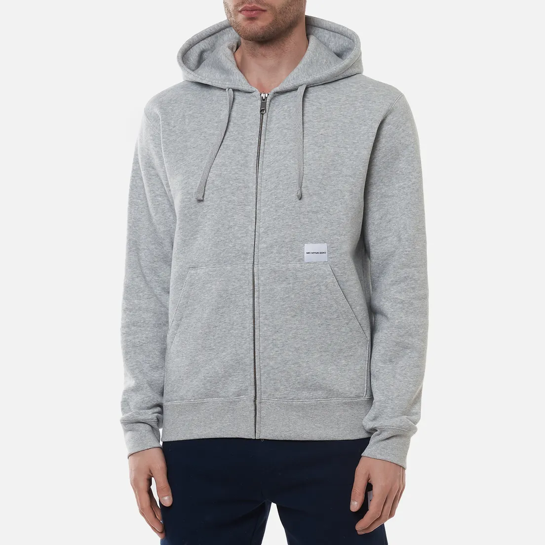 MKI Miyuki-Zoku Мужская толстовка Relaxed Basic Zip Hoody