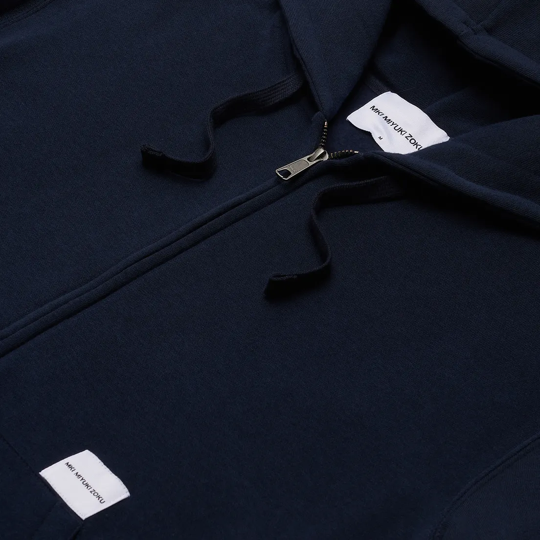 MKI Miyuki-Zoku Мужская толстовка Relaxed Basic Zip Hoody