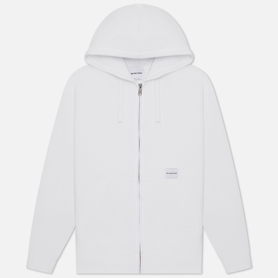 Мужская толстовка MKI Miyuki-Zoku Relaxed Basic Zip Hoody White