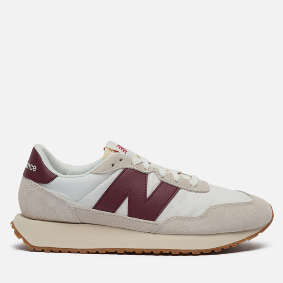 Мужские кроссовки New Balance 237 70s Vintage Core White/Burgundy