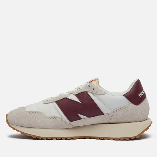 Мужские кроссовки New Balance 237 70s Vintage Core White/Burgundy
