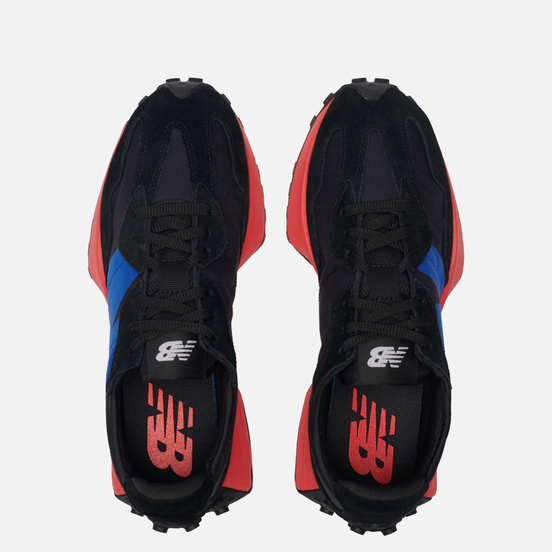 Мужские кроссовки New Balance 327 Core+ Black/Navy/Red
