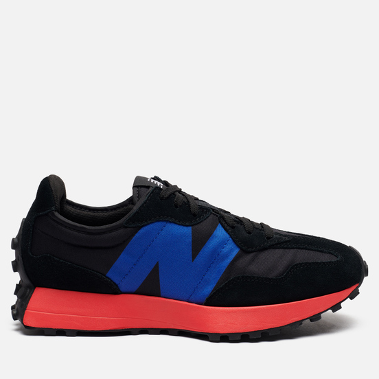 Мужские кроссовки New Balance 327 Core+ Black/Navy/Red