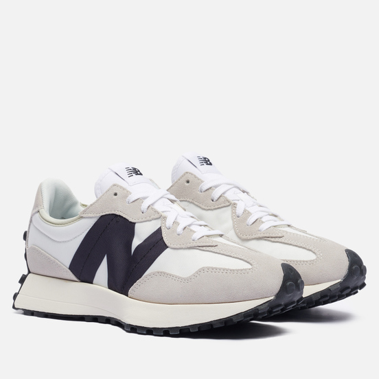 Мужские кроссовки New Balance MS327FE White/Grey/Black