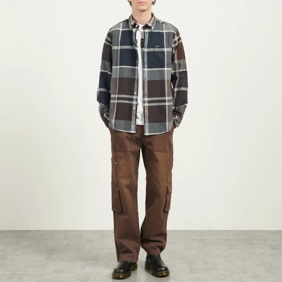 Barbour Мужская рубашка Dunoon Tailored Tartan