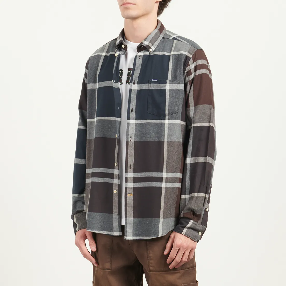 Barbour Мужская рубашка Dunoon Tailored Tartan
