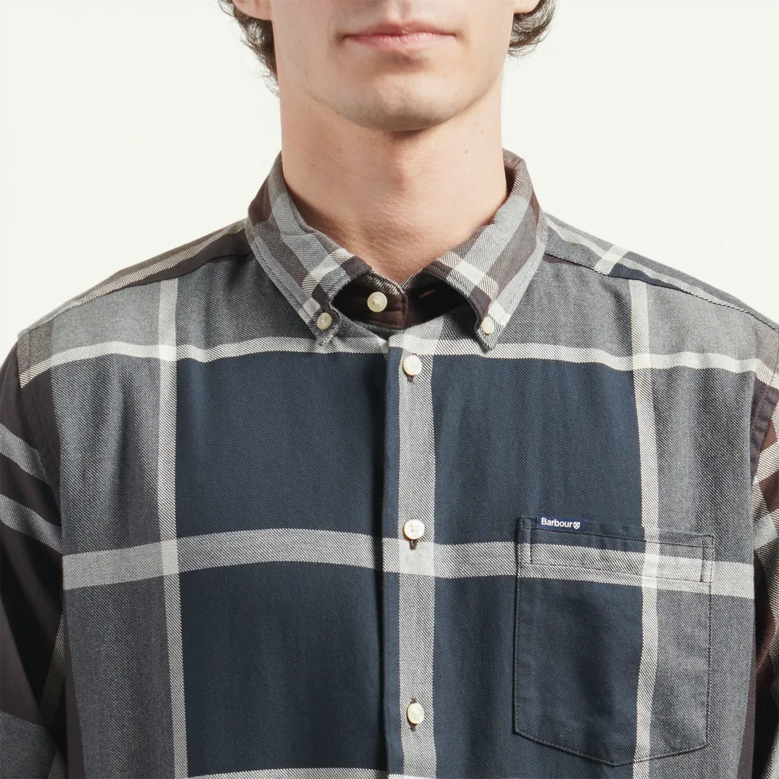 Barbour Мужская рубашка Dunoon Tailored Tartan
