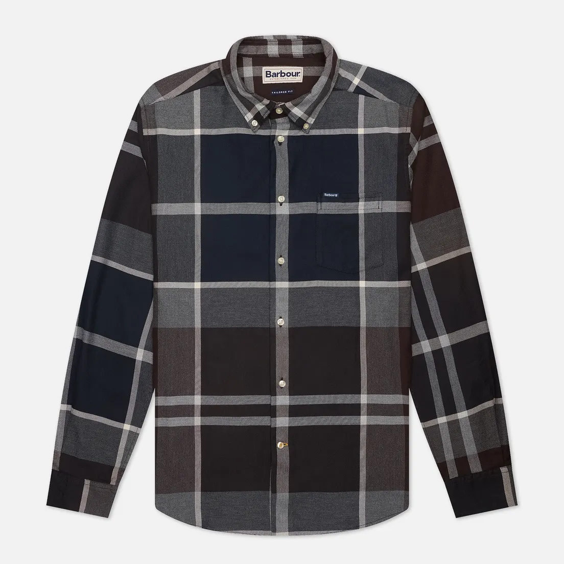 Barbour Мужская рубашка Dunoon Tailored Tartan