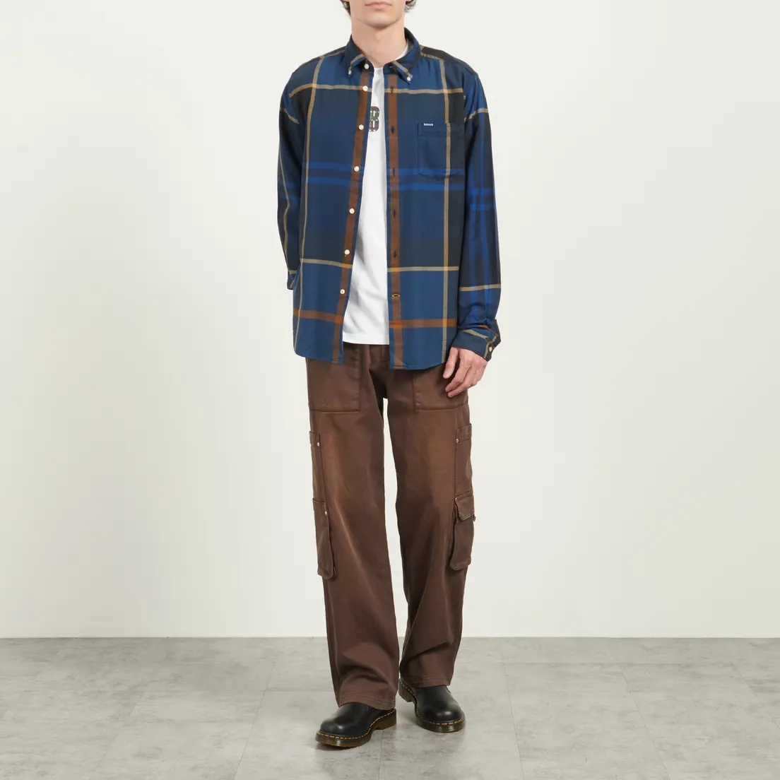 Barbour Мужская рубашка Dunoon Tailored Tartan
