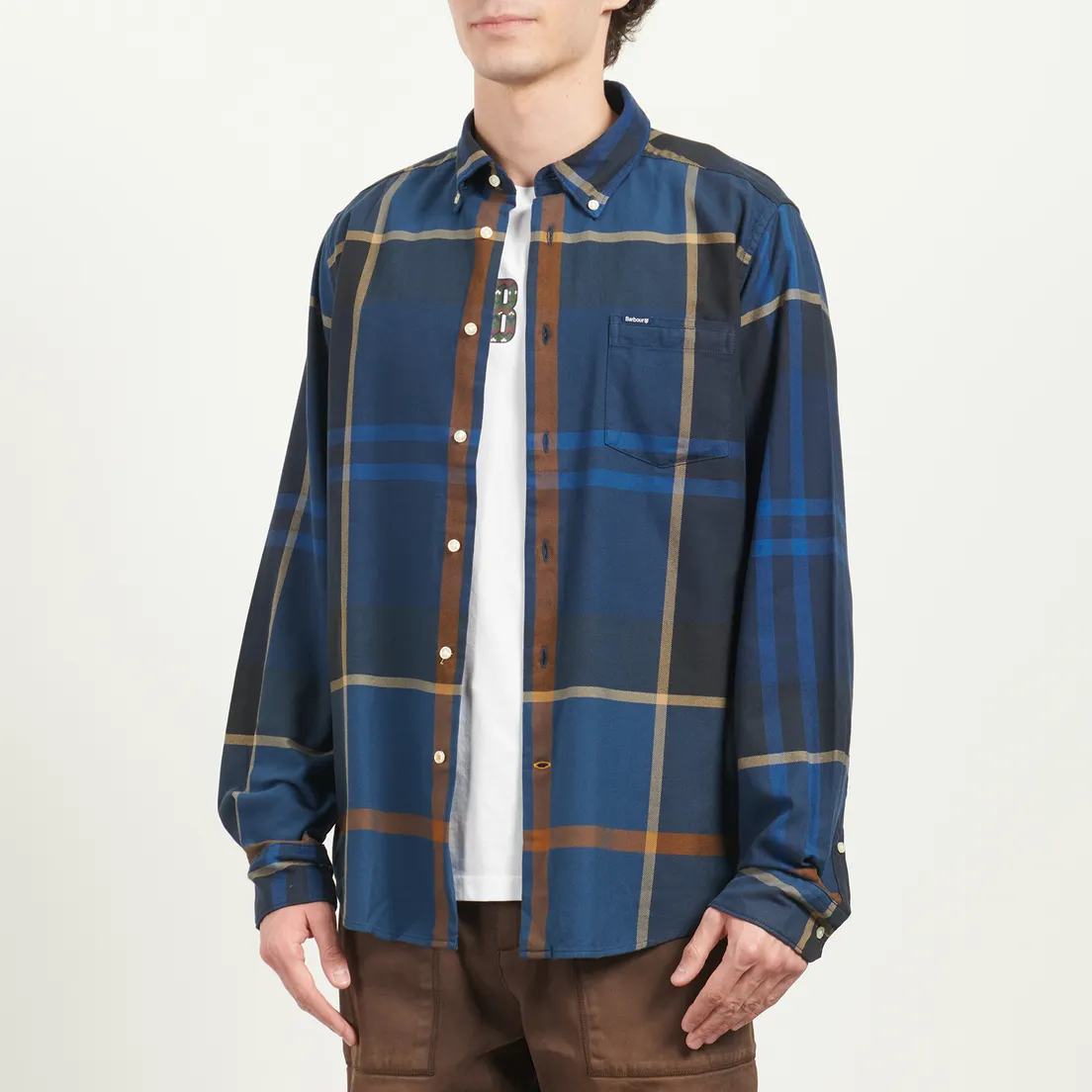 Barbour Мужская рубашка Dunoon Tailored Tartan