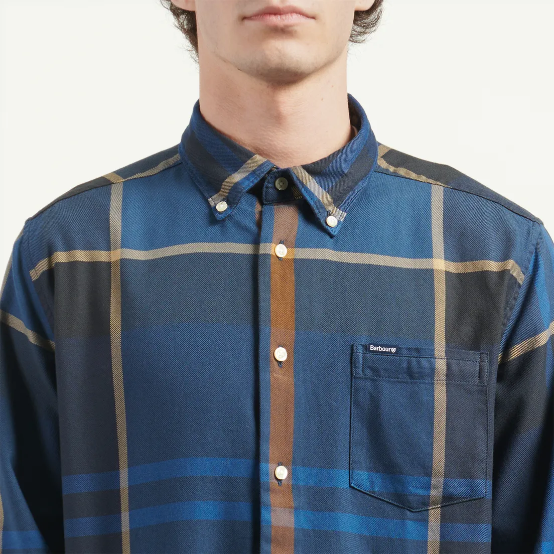 Barbour Мужская рубашка Dunoon Tailored Tartan