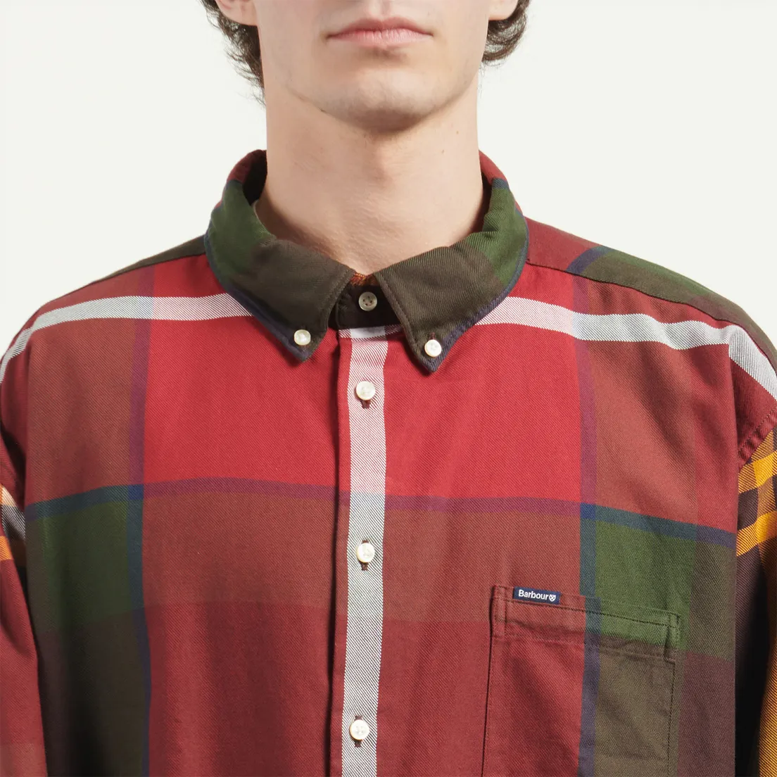 Barbour Мужская рубашка Dunoon Tailored Tartan