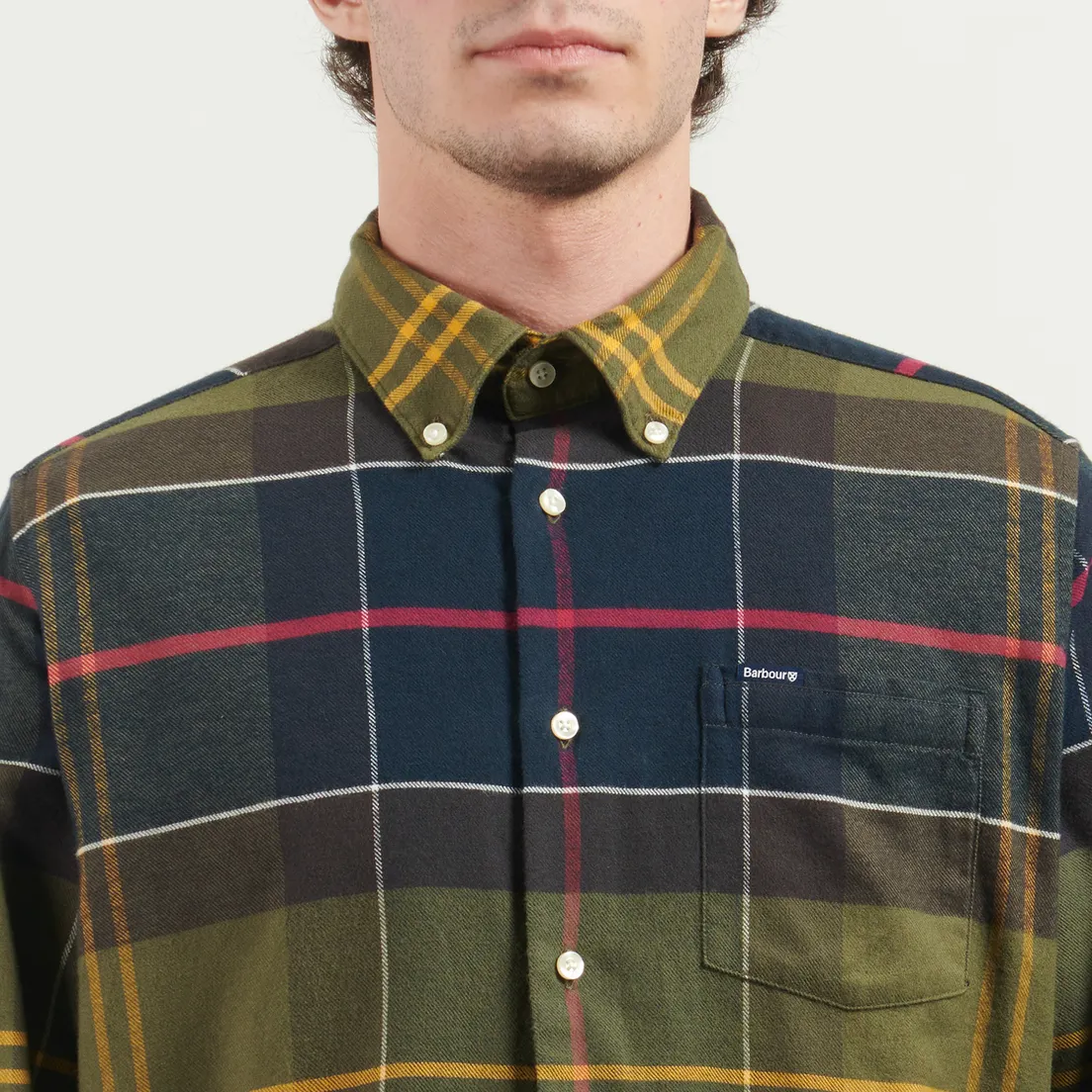 Barbour Мужская рубашка Edderton Tailored Tartan