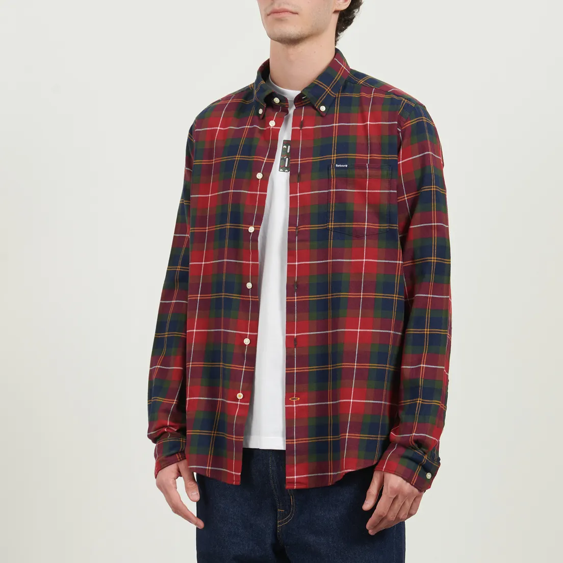 Barbour Мужская рубашка Fortrose Tailored