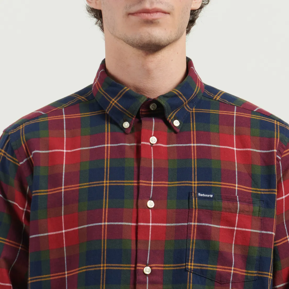 Barbour Мужская рубашка Fortrose Tailored