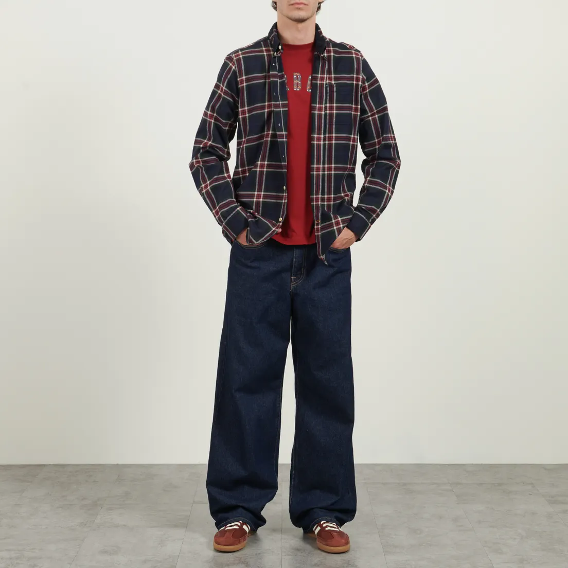Barbour Мужская рубашка Crossfell Tailored Checked