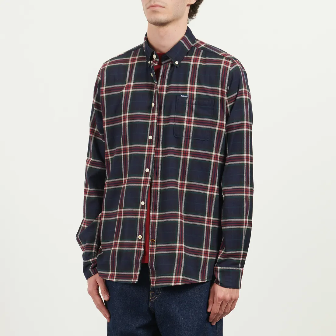 Barbour Мужская рубашка Crossfell Tailored Checked