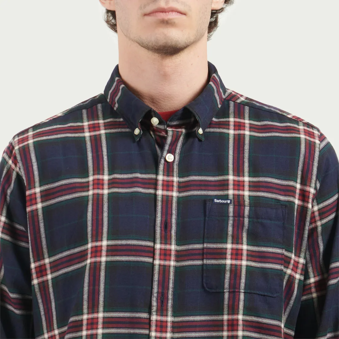 Barbour Мужская рубашка Crossfell Tailored Checked