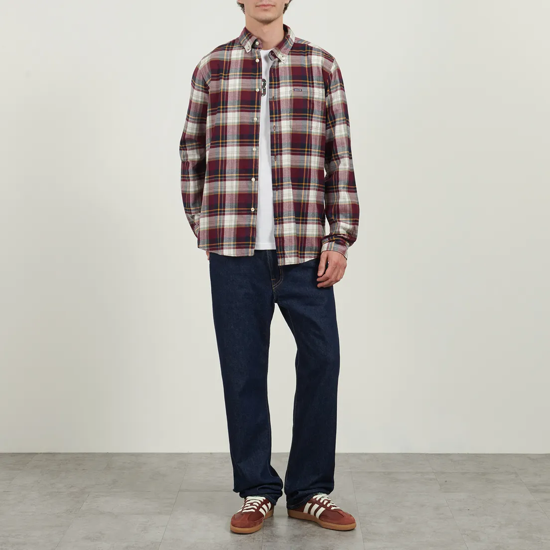 Barbour Мужская рубашка Crossfell Tailored Checked