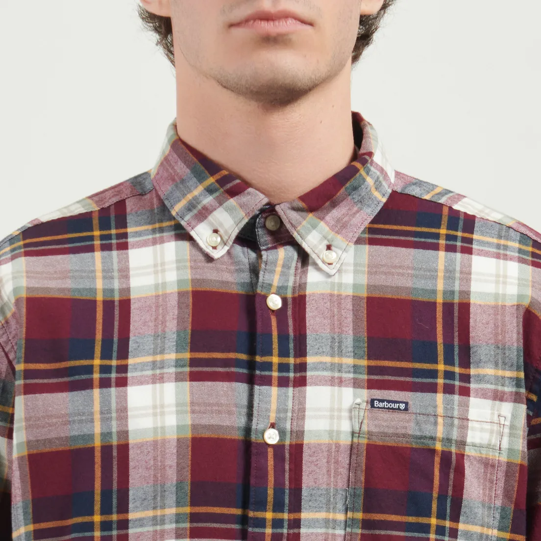 Barbour Мужская рубашка Crossfell Tailored Checked
