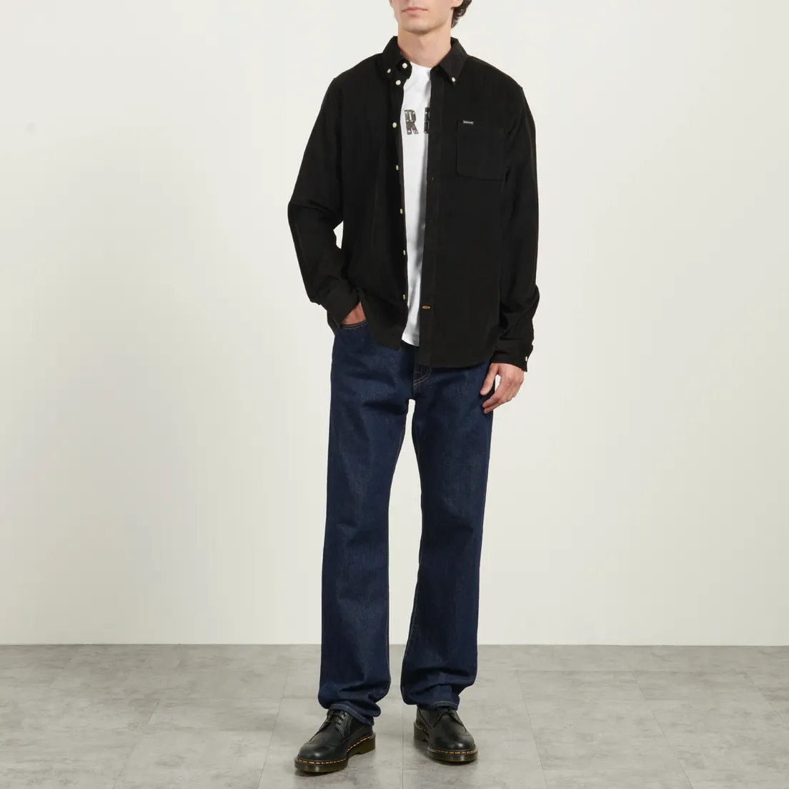 Barbour Мужская рубашка Ramsey Tailored Cord