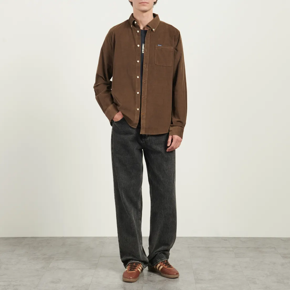 Barbour Мужская рубашка Ramsey Tailored Cord