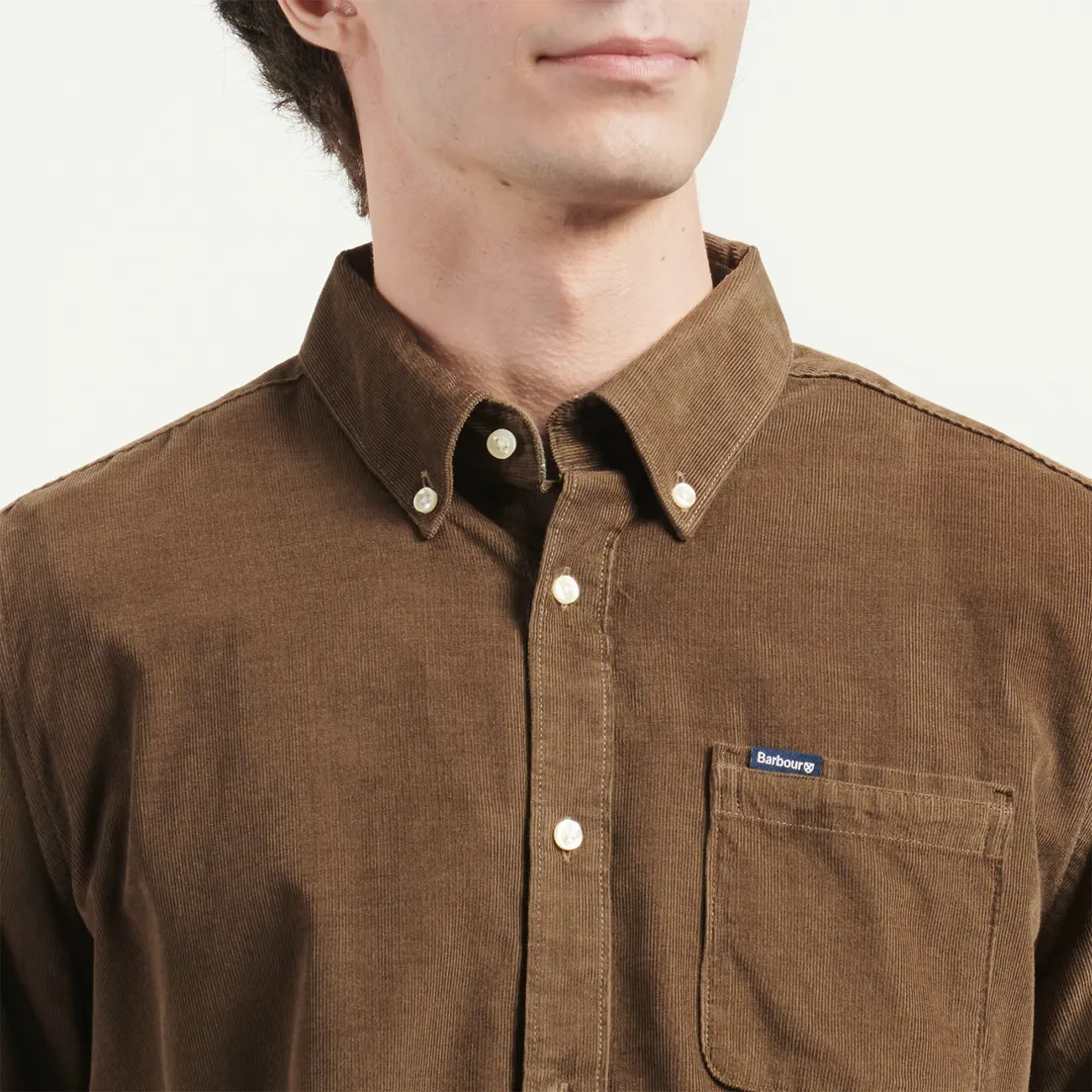 Barbour Мужская рубашка Ramsey Tailored Cord